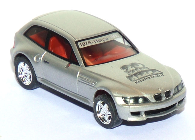 BMW Z3 M-Coupe - 20 Jahre Herpa silbermetallic