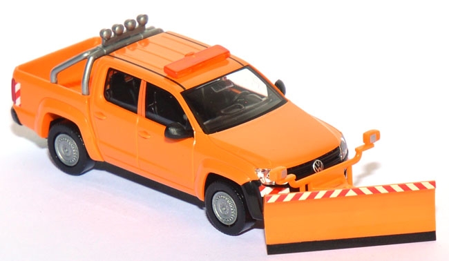 VW Amarok Pick-up Winterdienst orange