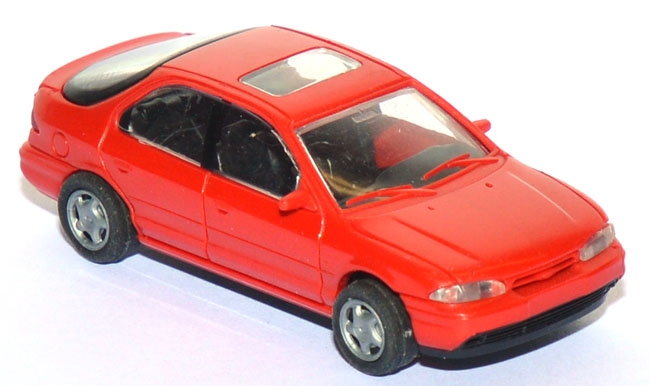 Ford Mondeo Ghia Fließheck (MK1) mit Glasschiebedach rot