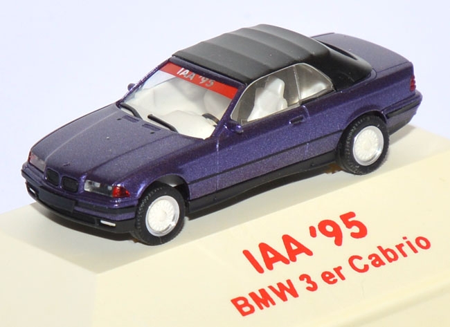 BMW 325i (E36) Cabrio mit Softtop violettmetallic