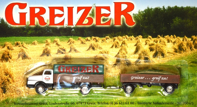 IFA H6 Pritschenlastzug Greizer weiß