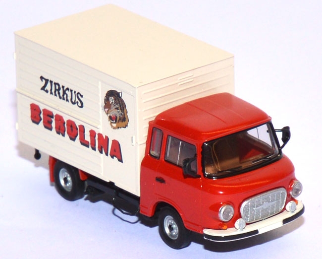 Barkas B 1000 Koffer Zirkus Berolina