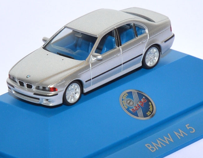 Solido 1:43 BMW M5 E39 blau: : Spielzeug