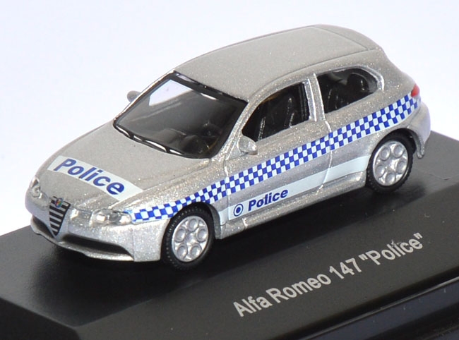 Alfa Romeo 147 GTA Police Polizei silber