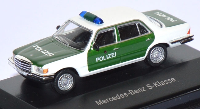 Mercedes-Benz 450 SEL (W116) Polizei grün