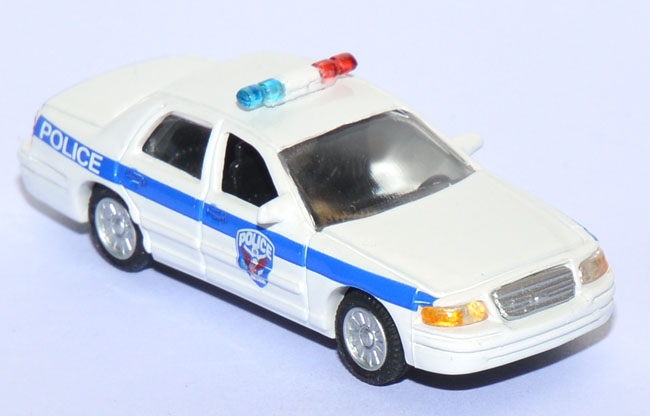 Ford Crown Victoria U.S. Amtrak Police Polizei weiß