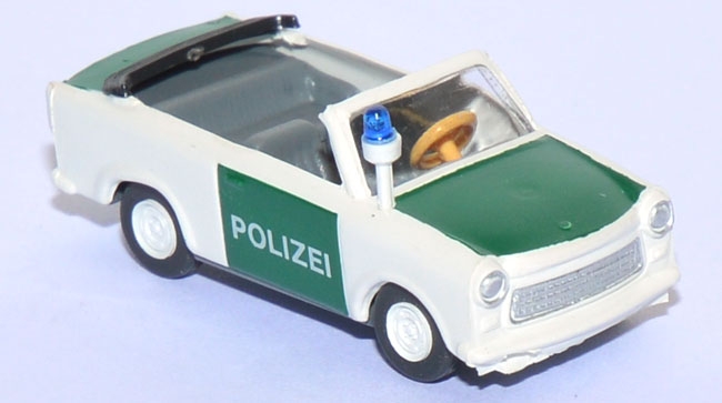 Trabant 601 Cabrio Polizei grün