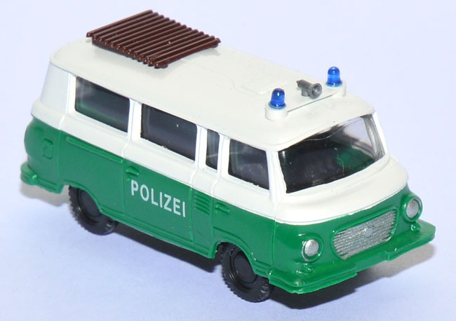 Barkas B 1000 Kleinbus Polizei grün