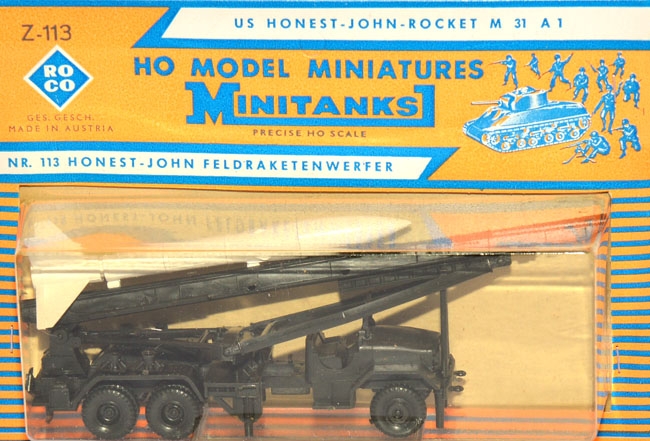 Honest-John Feldreketenwerfer M31 A1 US Militär / Armee grün