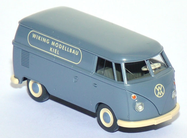 VW T1 Kasten Wiking Modellbau Kiel taubenblau