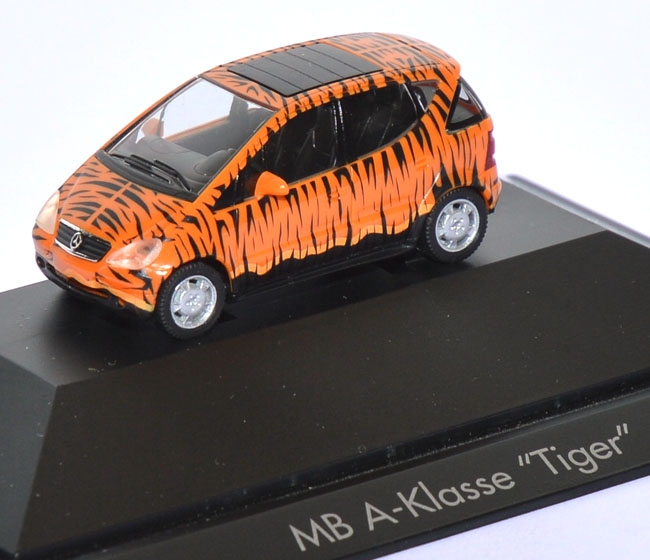 Mercedes-Benz A-Klasse (W168) mit Faltdach Tiger orange