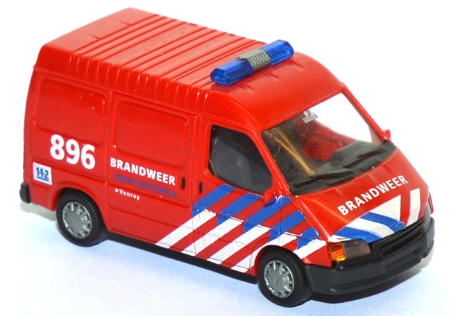 Ford Transit Kasten HD Brandweer / Feuerwehr Venray Niederlande / Holland rot