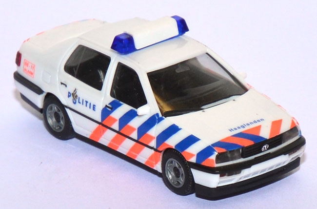 VW Vento Politie Polizei Haaglanden Niederlande / Holland weiß