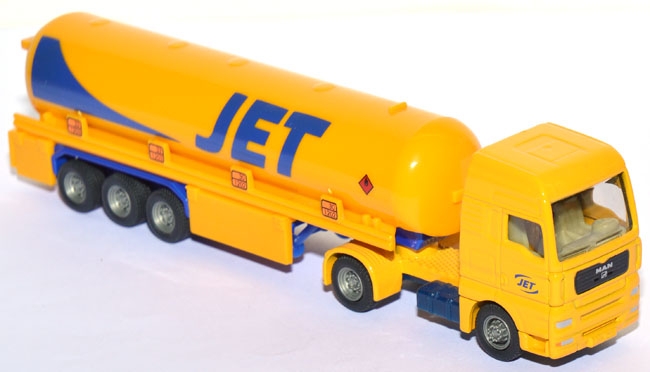 MAN Tanksattelzug JET gelb