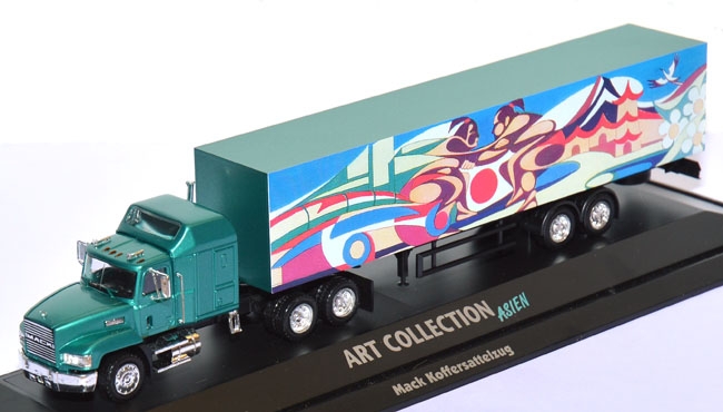 Mack CH Koffersattelzug Art Collection Asien