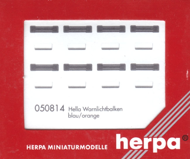 Hella Warnlichtbalken blau / orange