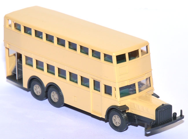 Mercedes-Benz D 38 Doppeldeckerbus Continental hellbeige