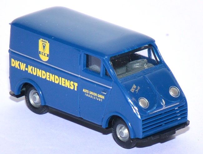 DKW 3=6 Kasten Lieferwagen DKW Kundendienst blau 40913