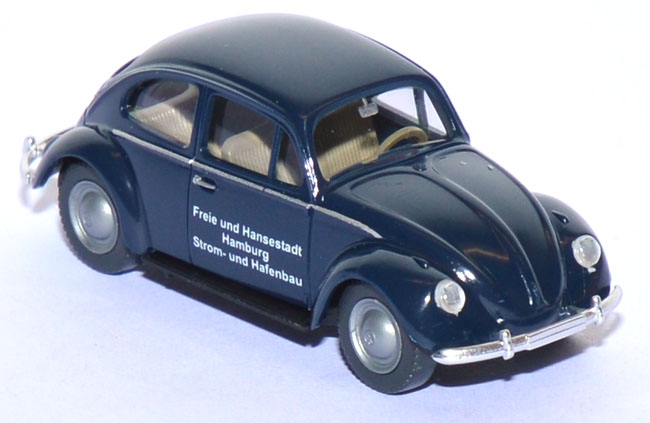 VW Käfer 1200 - Hamburg Strom-​ und Hafenbau mitternachtsblau