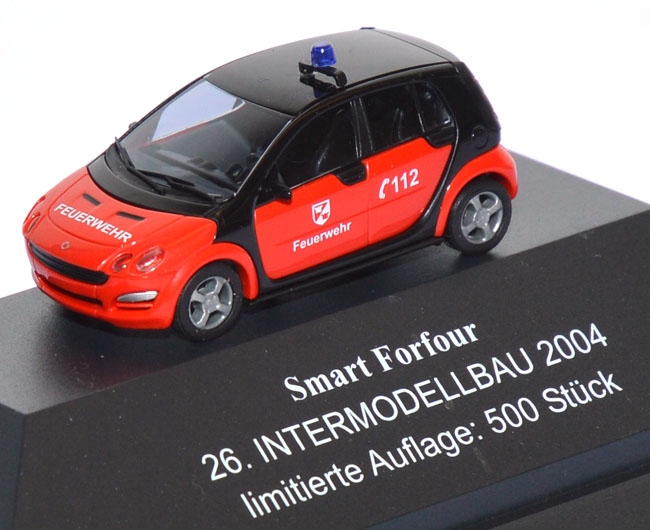 Smart ForFour ELW Einsatzleitung Feuerwehr Intermodellbau