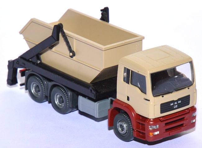 MAN TGA-M 26.480 Absetzkipper cremebeige