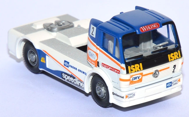 Mercedes-Benz SK Renntruck weiß/ultramarinblau #2