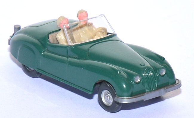 Jaguar XK 120 Sport Cabriolet patinagrün