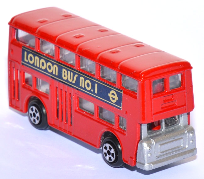 London Bus No. 1 rot