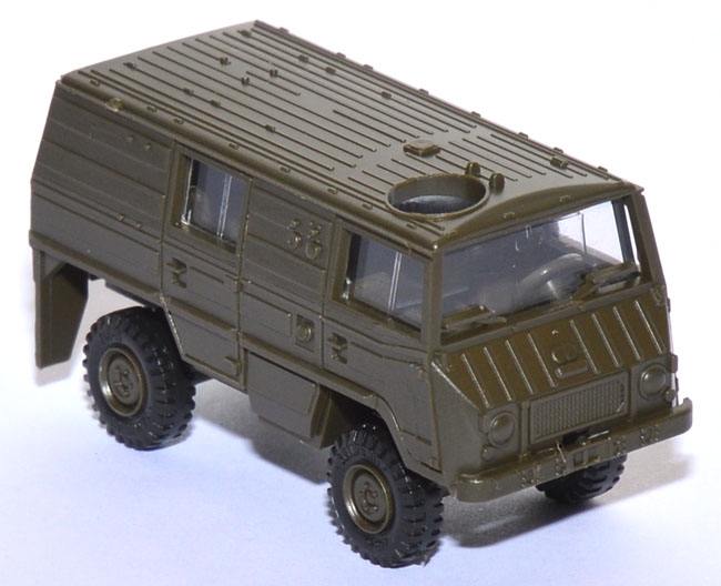 Pinzgauer Steyr-Buch 4x4  Kasten geschlossen Militär grün