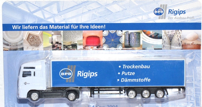 MAN TG-A XXL Koffersattelzug Rigips