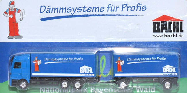 Mercedes-Benz Actros Bachl Dämmsysteme blau