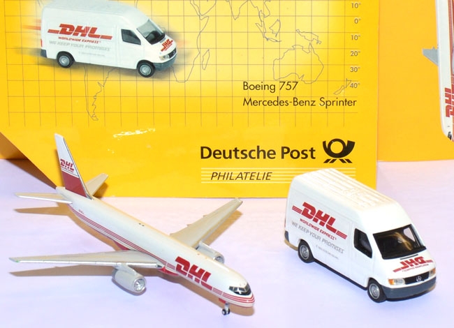 DHL Edition Mercedes-Benz Sprinter + Boeing 757