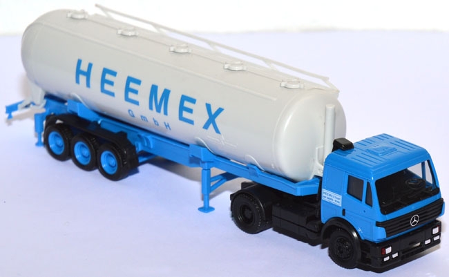 Mercedes-Benz SK Kippsilo-Sattelzug Heemex GmbH blau