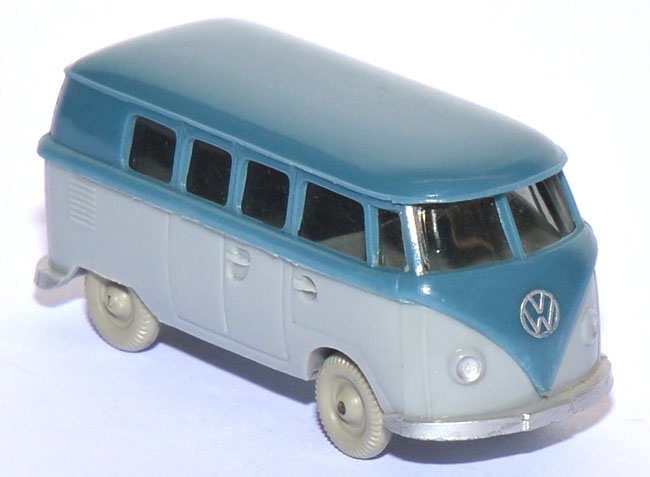 VW T1 Bus mattgraublau / silbergrau