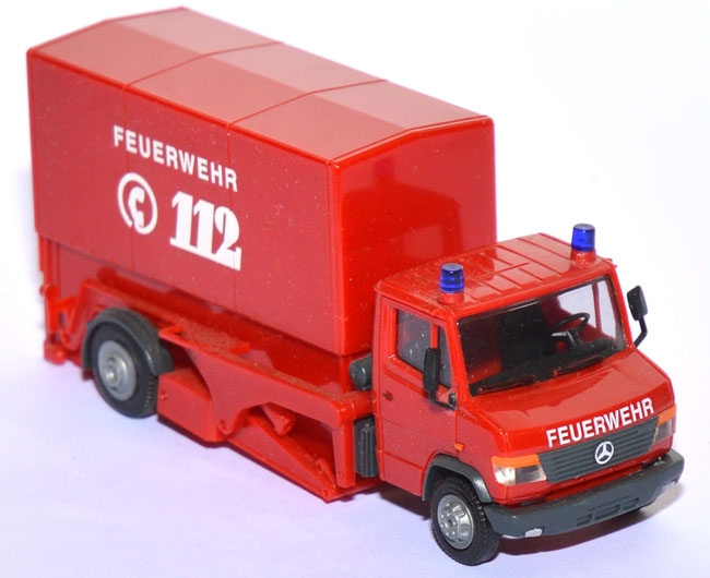 Mercedes-Benz T2 Niederflurhubwagen Feuerwehr rot