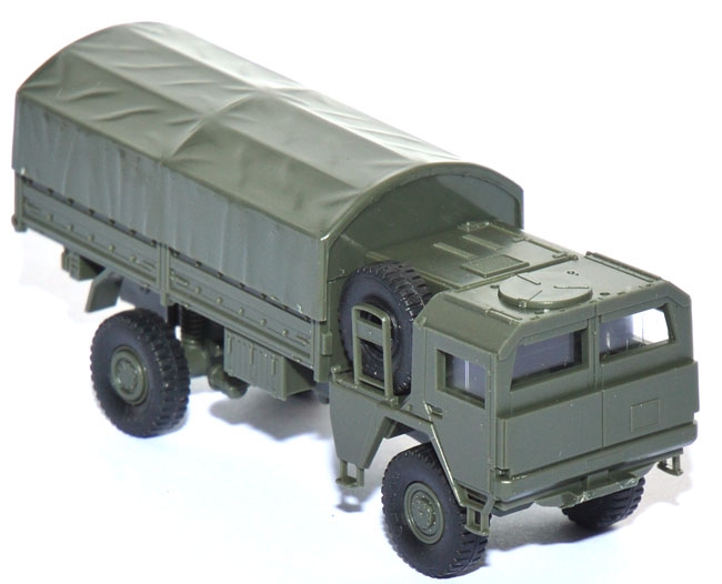 MAN 451/461 5t Pritschen-LKW mit MSA Militär grün