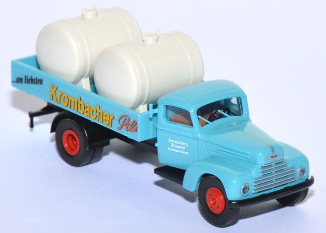 Ford FK 3500 Krombacher Pritschen-LKW mit 2 Tanks