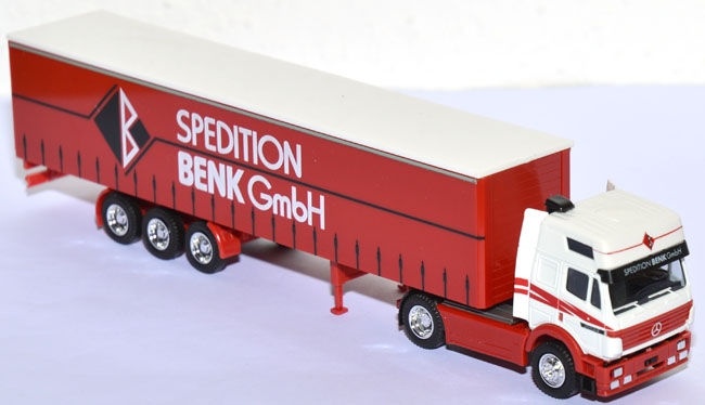 Mercedes-Benz SK 88 HD Gardinenplanen-Sattelzug Spedition Benk