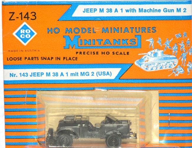 Jeep M 38 A 1 mit MG 2 USA Armee grün