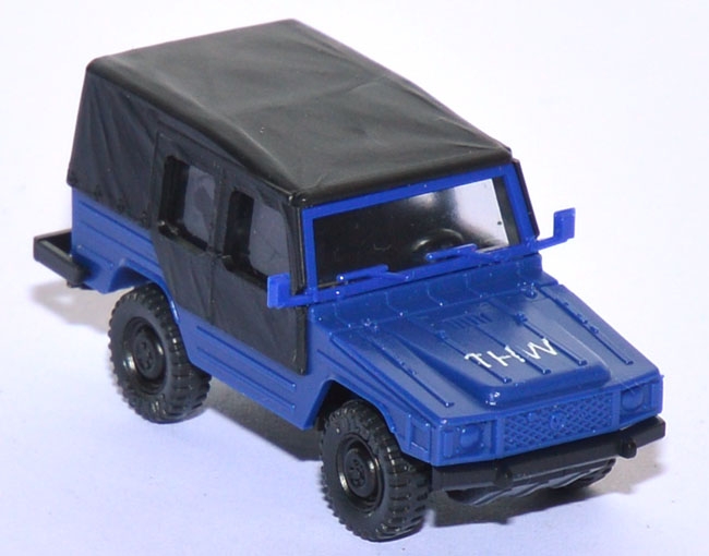VW Iltis Geländewagen mit Verdeck THW