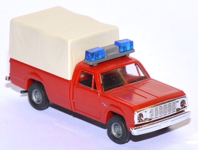 Dodge Pick Up Feuerwehr mit Plane rot