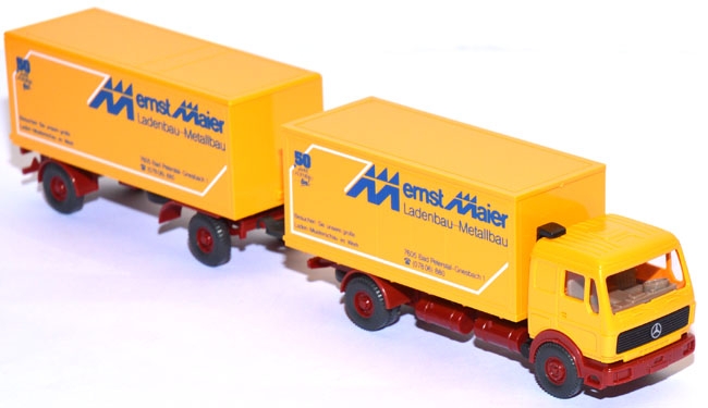 Mercedes-​​Benz NG 1635 Kofferlastzug Ernst Maier