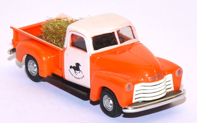 Chevrolet Pickup 1950 Horse Riding Club orange