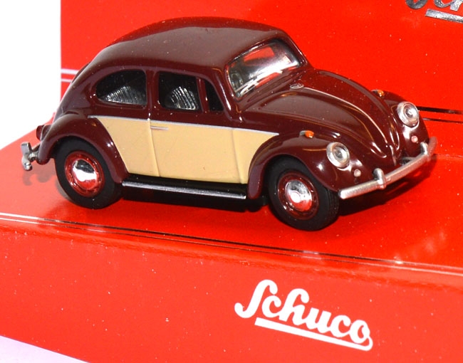 VW Käfer 1950 weinrot