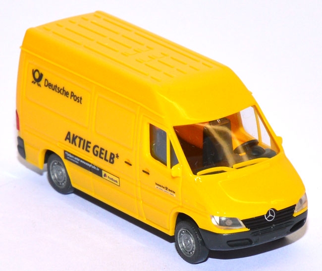 Mercedes-​Benz Sprinter 2 Kasten HD Deutsche Post Aktie Gelb gelb