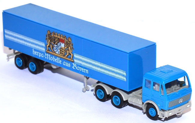 Mercedes-​​​​Benz NG Koffersattelzug Herpa-​​​​Modelle aus Bayern