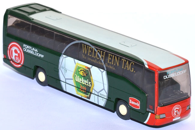 Mercedes-Benz O 404 RHD Reisebus Fortuna Düsseldorf Diebels kieferngrün