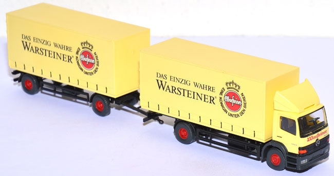 Mercedes-Benz Atego 1823 Gardinenplanenlastzug Warsteiner