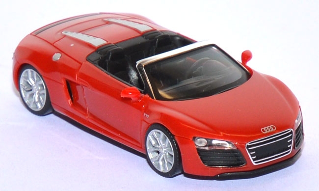 Audi R8 Spyder V10 facelift brillantrot