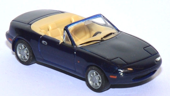 Mazda MX 5 Cabriolet dunkelblau